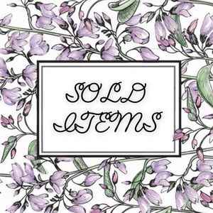Sold Items 💜